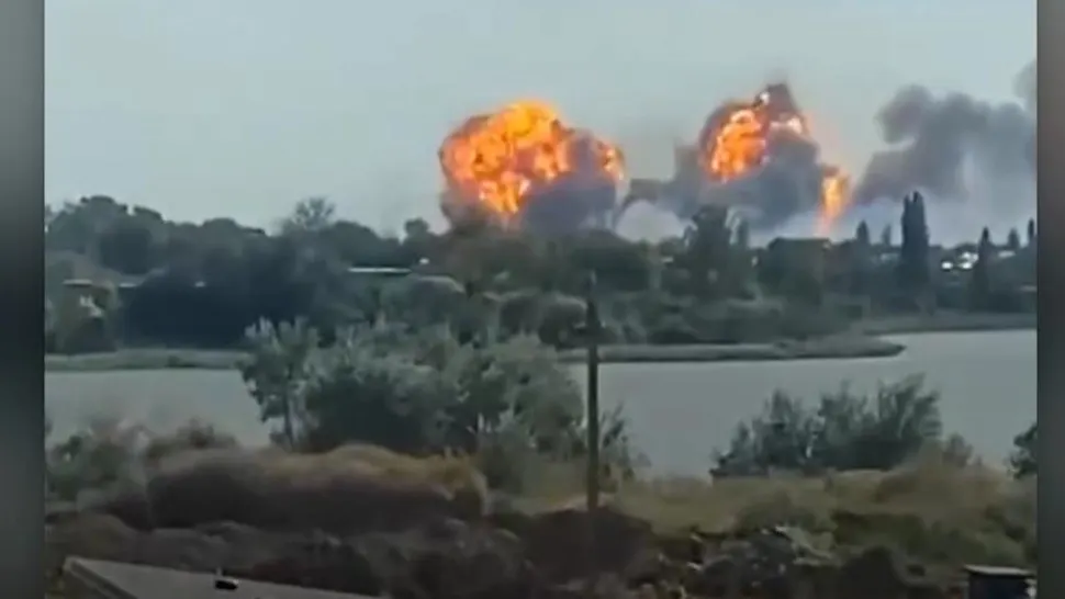 Ucraina recunoaște OFICIAL că a bombardat aerodromul din Crimeea - Când începe ofensiva în peninsula luată ilegal de ruși