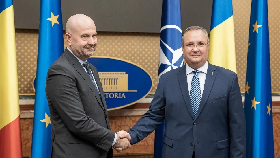 Premierul Ciucă l-a primit la Guvern pe ministrul Agriculturii din Republica Moldova