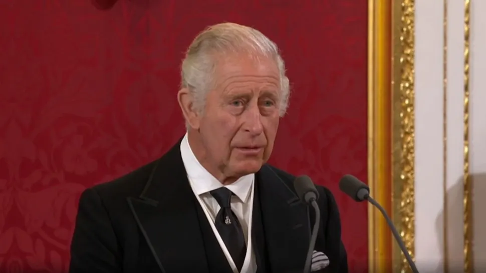 Charles a fost proclamat rege, după moartea Reginei Elisabeta a II-a