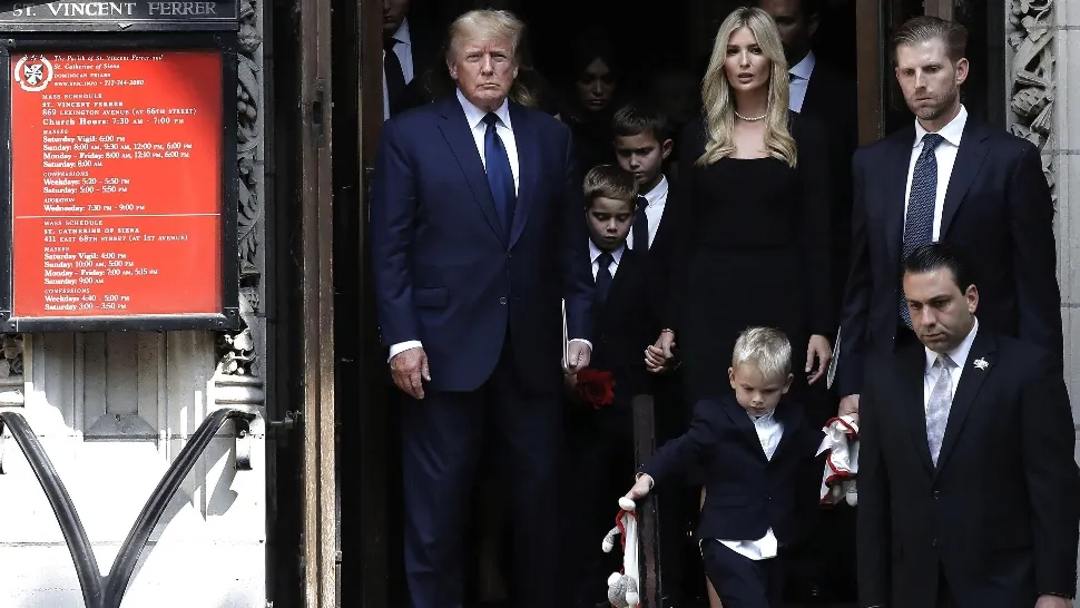 Noi probleme pentru familia Trump. Foto/Profimedia