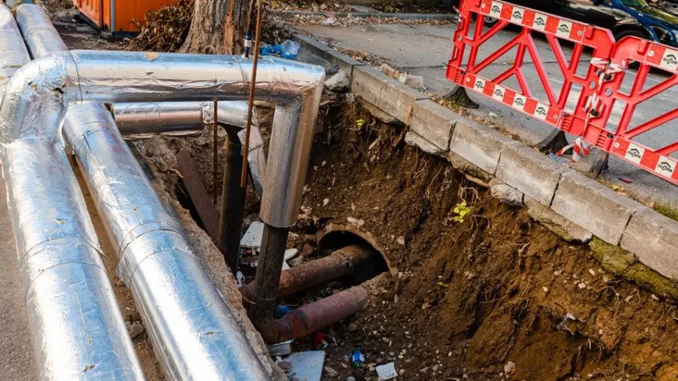 Nicușor Dan: Lucrările de modernizare a rețelei de termoficare din zona Pantelimon avansează. Un prim tronson va fi dat în funcțiune curând