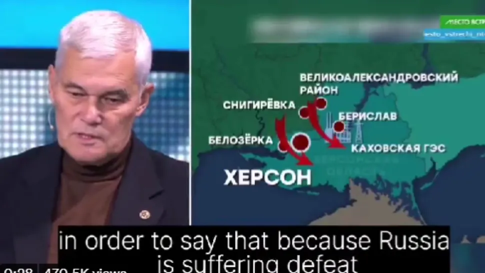 Propaganda rusă/ Captură video Twitter Francis Scarr
