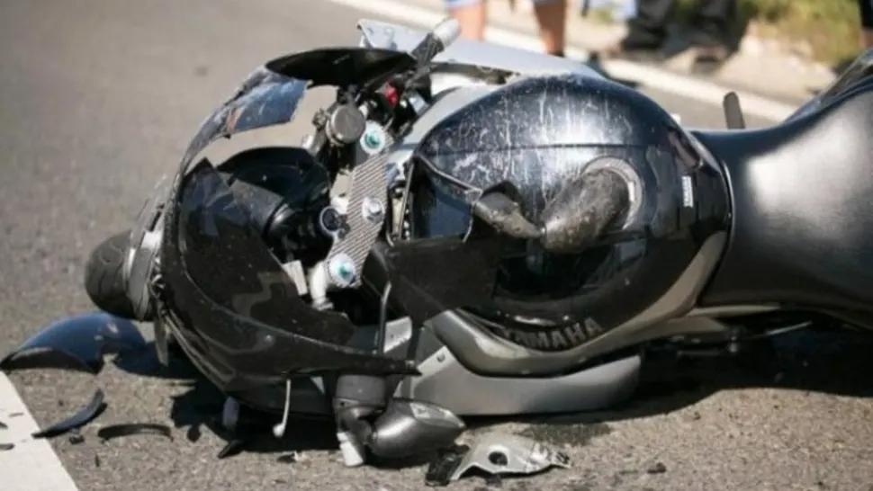 Accident motocicletă