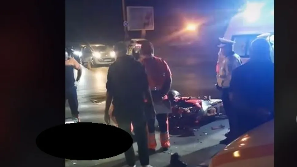 Accident grav în București
