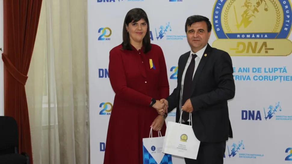 Laura Codruța Kovesi și-a vizitat fostul biroul de la DNA. Ce a discutat cu actualul șef