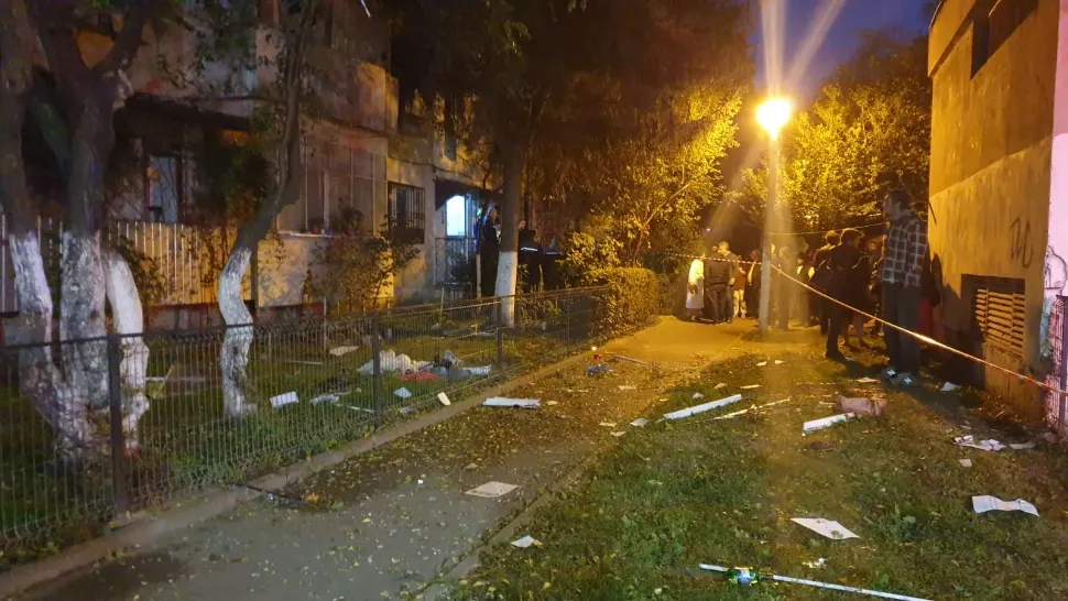 Explozie într-un apartament din Capitală