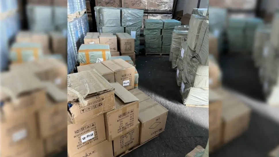 Număr recod de produse contrafăcute depistate în UE. Foto/Garda de Coastă
