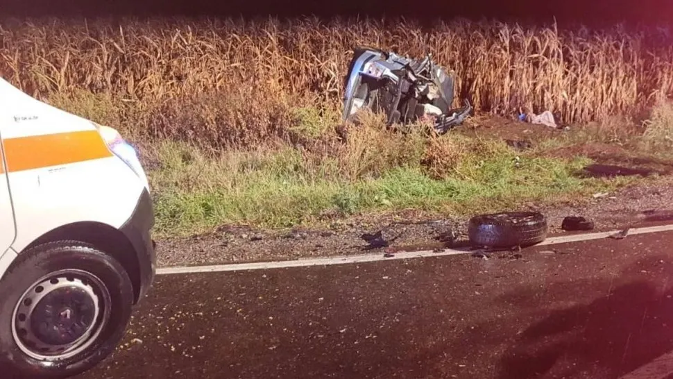 Accident grav în Neamț