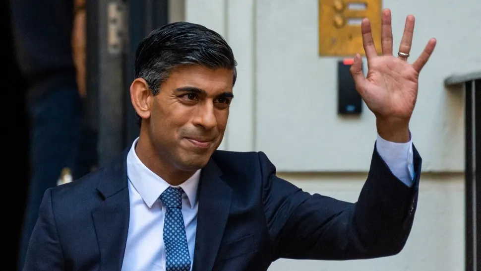 Premierul Marii Britanii - Rishi Sunak Foto: Profi Media