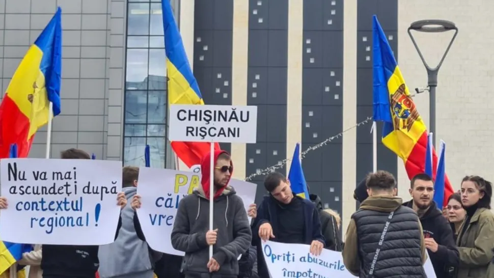 Proteste la Chisinau