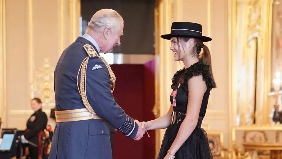 Emma Răducanu a fost decorată de Regele Charles al III-lea - Mesajul câștigătoarei US Open