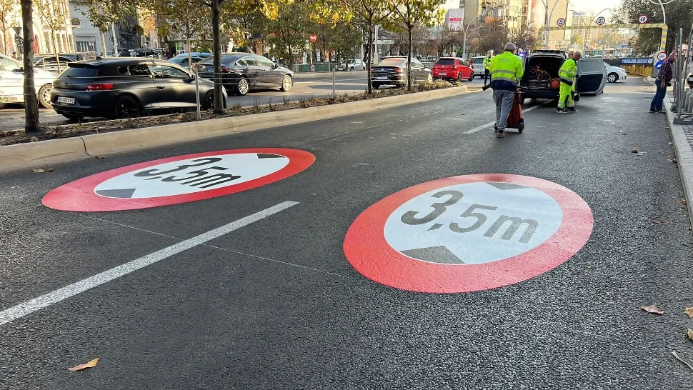 Măsuri suplimentare de semnalizare pentru circulația în siguranță în Pasajul Unirii
