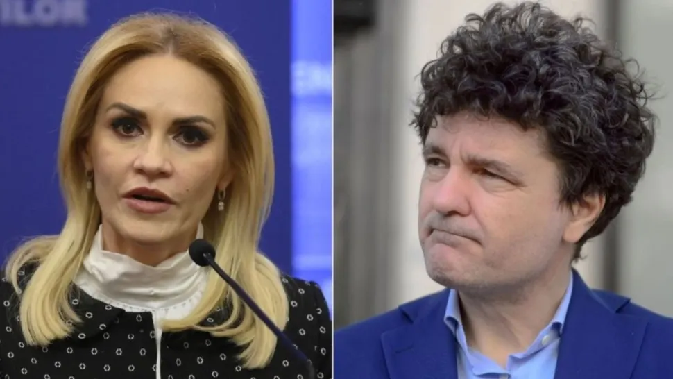 Gabriela Firea și Nicuşor Dan
