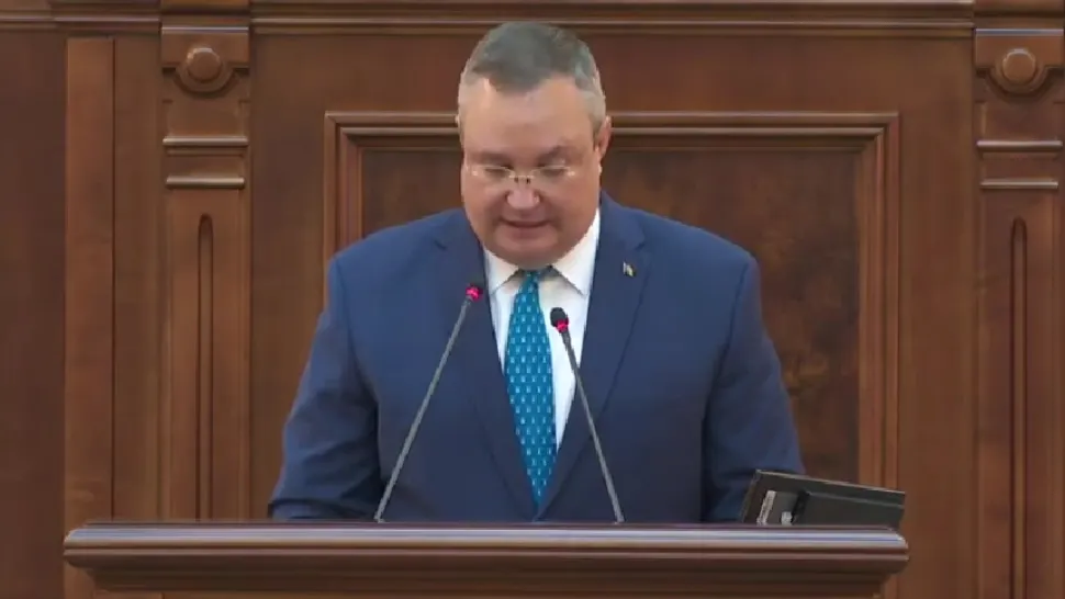 Nicolae Ciucă, premierul României / Captură video Youtube Guvernul României
