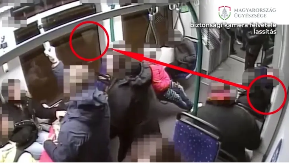 Hoț Budapesta / Captură Youtube