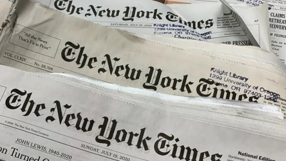 Publicația The New York Times