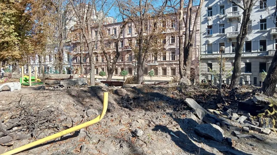 Ploaie de atacuri rusești asupra Kievului. Foto/Profimedia