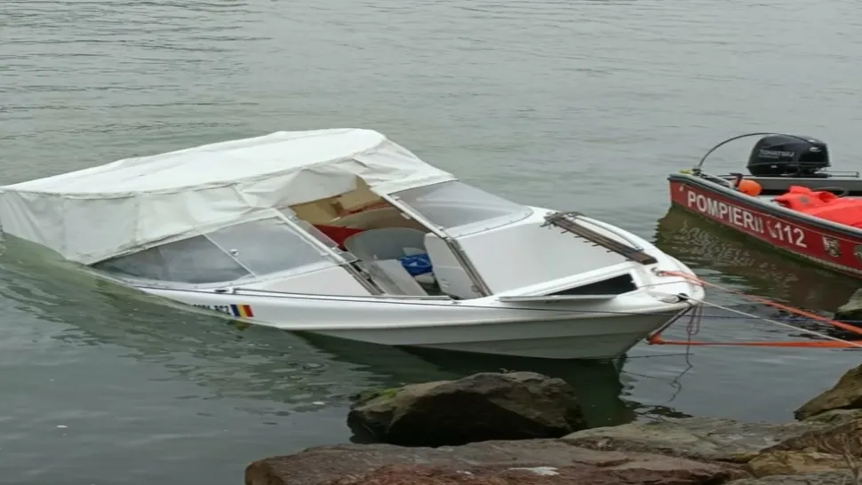 Accident naval grav pe brațul Sulina - Intervenție urgentă pentru a salva o persoană rănită - FOTO&VIDEO