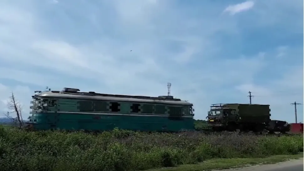 Tren NATO/ Captură video Youtube
