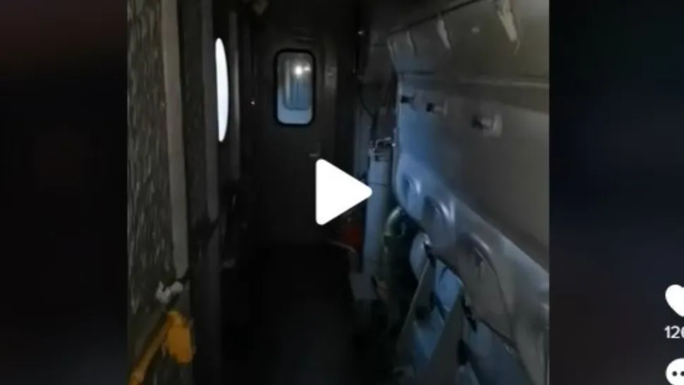 Interiorul unei locomotive