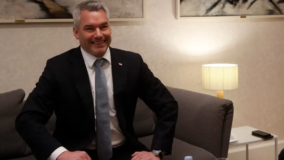 Karl Nehammer, cancelarul Austriei Foto : Profi Media