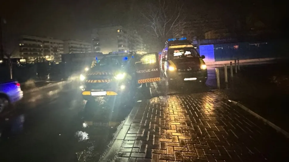 Accident București/ Foto: Facebook Info Trafic Bucuresti si Ilfov