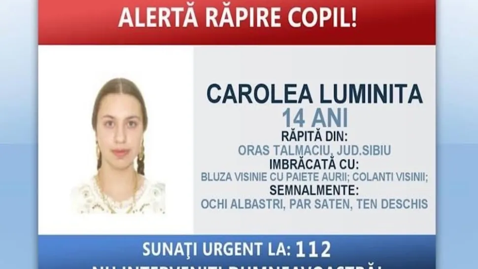 Alertă răpire