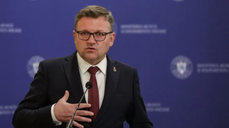 Marius Budăi, ministrul Muncii Foto: INQUAM/Octav Ganea
