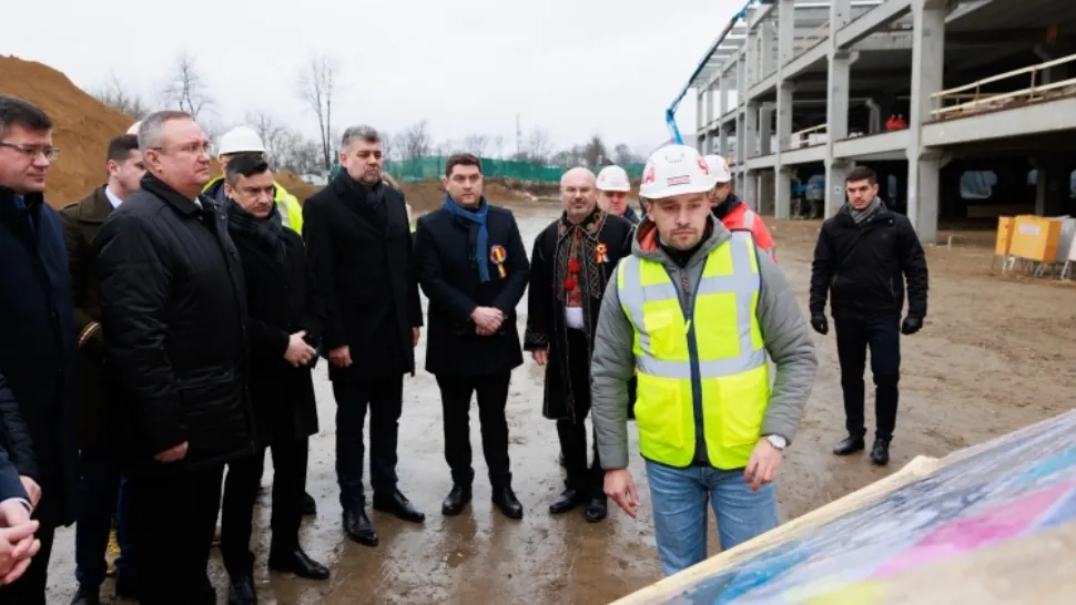Premierul Nicolae Ciucă, Aeroportul Internațional Iași Foto: Gov.ro
