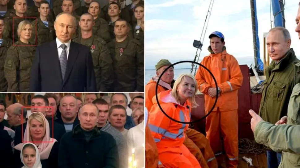 Natașa - „îngerul păzitor” al lui Putin? Foto/Captură video