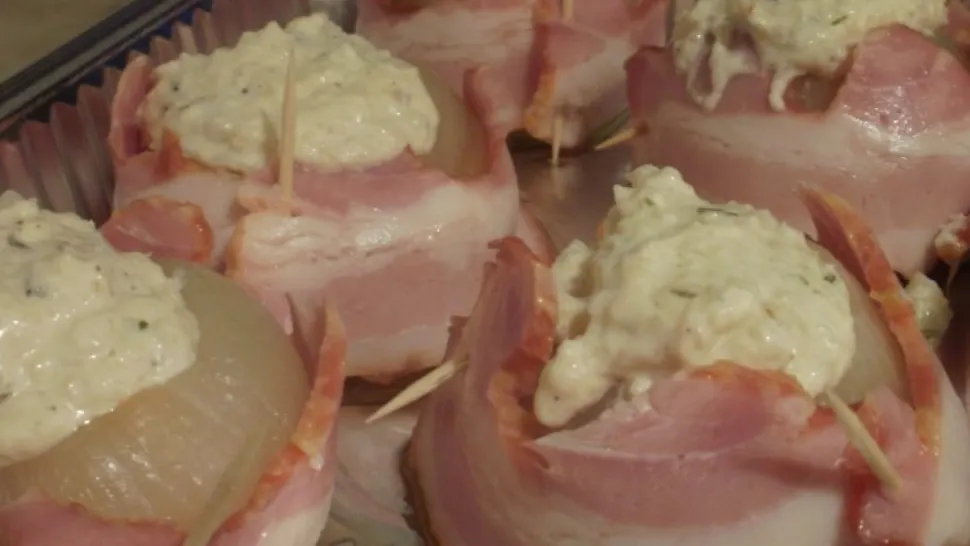 Ceapă umplută, la cuptor, cel mai delicios aperitiv - 2 rețete senzaționale, una originală, marca Jamie Oliver