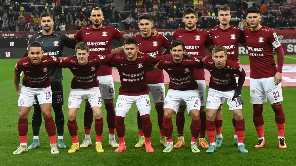 Echipa Rapid București/Profimedia