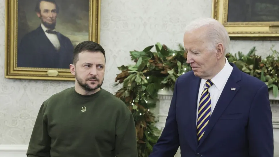 Volodimir Zelenski și Joe Biden Foto: Profi Media