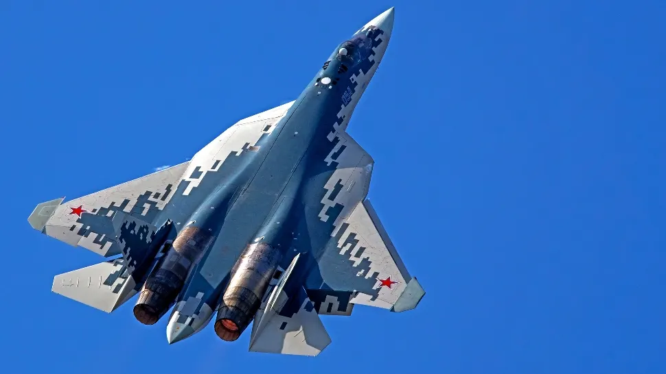 Suhoi SU-57, cel mai performant avion de luptă rusesc. Foto/Profimedia