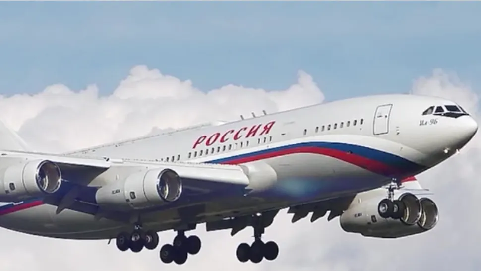 Avion prezidențial / Captură video