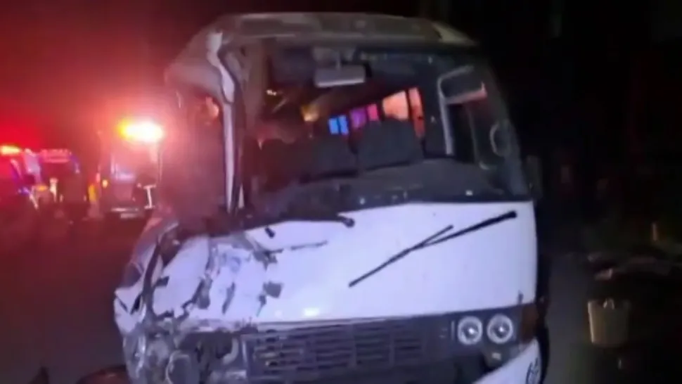 Accident Panama / Captură video Twitter