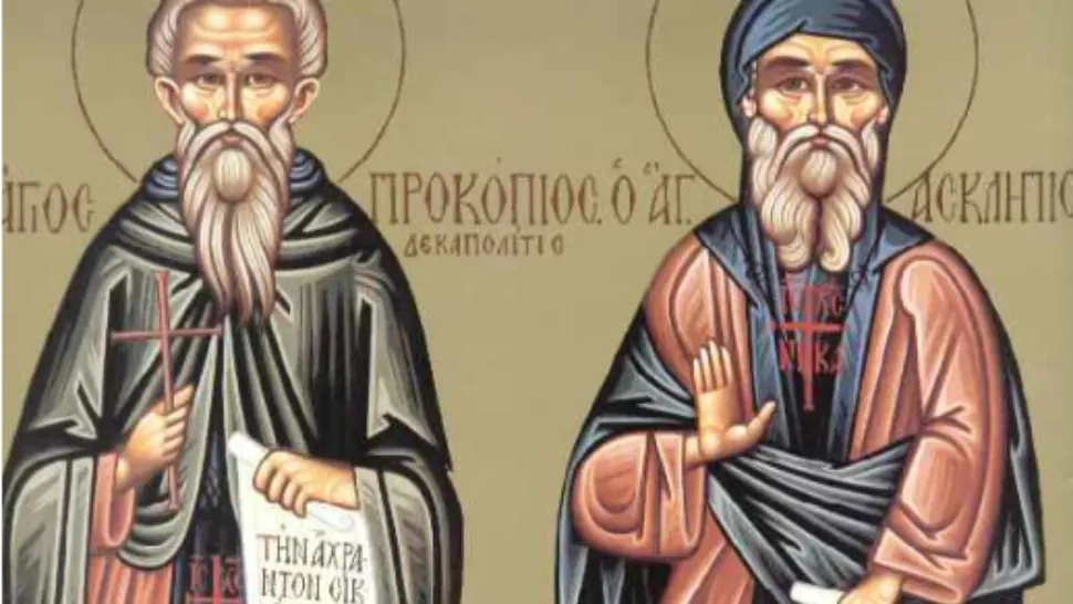 Inceputul Postului Sfintelor Pasti. Zi aliturgica. Canonul Mare; Sfantul Procopie Decapolitul; Sfantul Talaleu / Captură foto