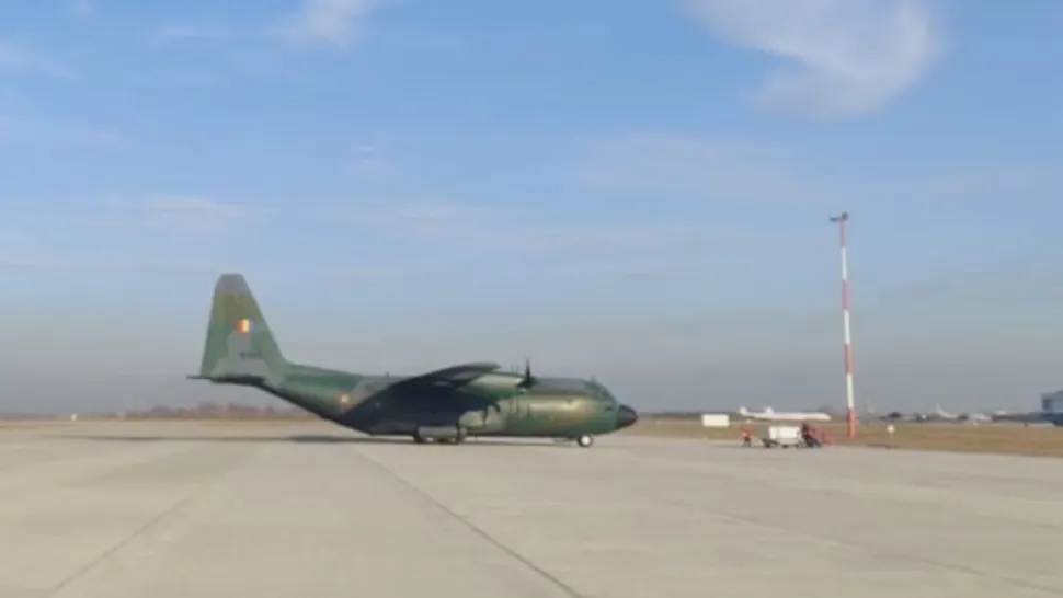 Repatrierea din Turcia a celei de-a doua echipe de salvatori români/ Captură video Faceboo IGSU
