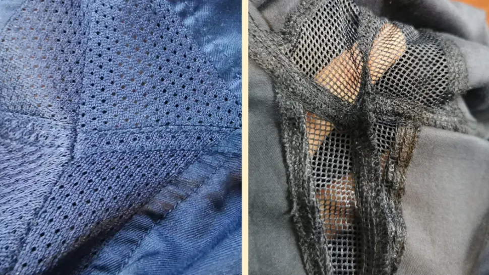 Mostră uniformă (stânga) și produsul livrat (dreapta) - foto: Europol