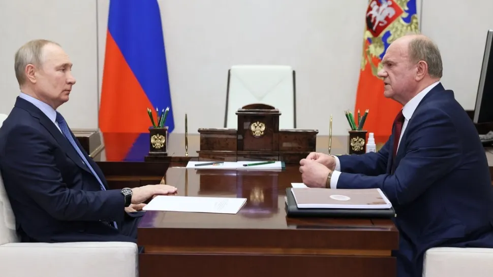 Putin, după întâlnirea cu veteranul comunist Ziuganov: Dialogul cu comuniştii „este acum de două sau de trei ori mai necesar”