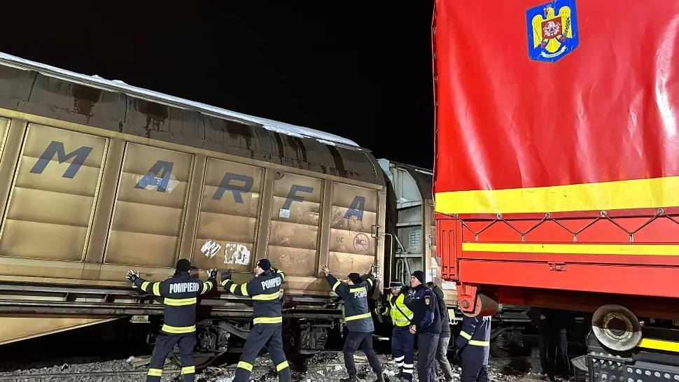 România a trimis Turciei un tren cu 21 de vagoane de ajutoare pentru sinistrați și răniți