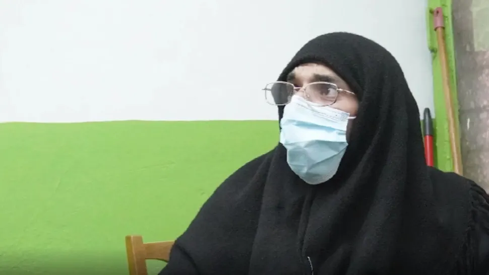 Bărbat deghizat în măicuță / Captură video