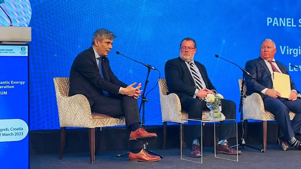 Virgil Popescu, la Zagreb / Facebook