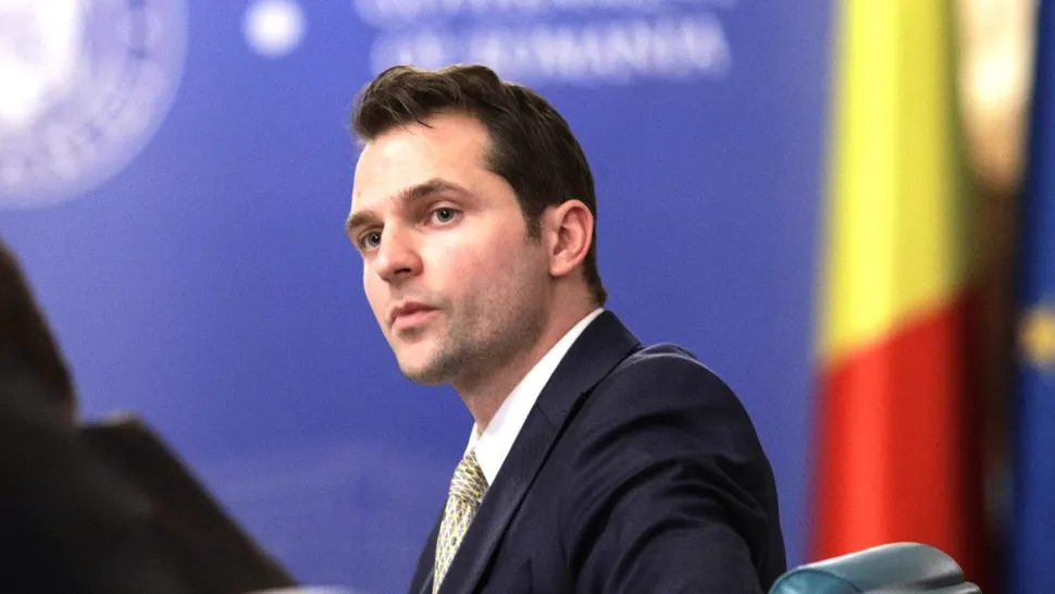 Sebastian Burduja, ministrul Cercetării, Inovării și Digitalizării Foto: INQUAM/Octav Ganea