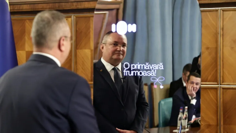 Nicolae Ciuca si robotul ION