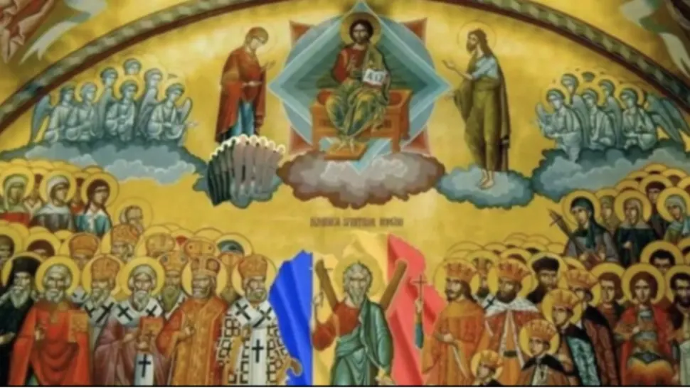 Imagine biserică/ Captură foto