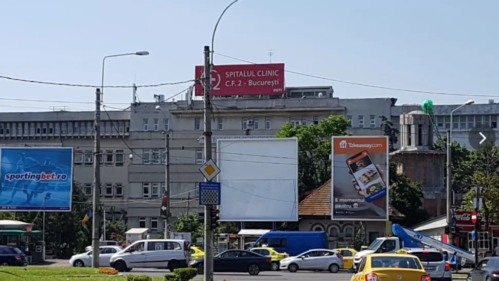 Spital CF2 București/ Captură foto