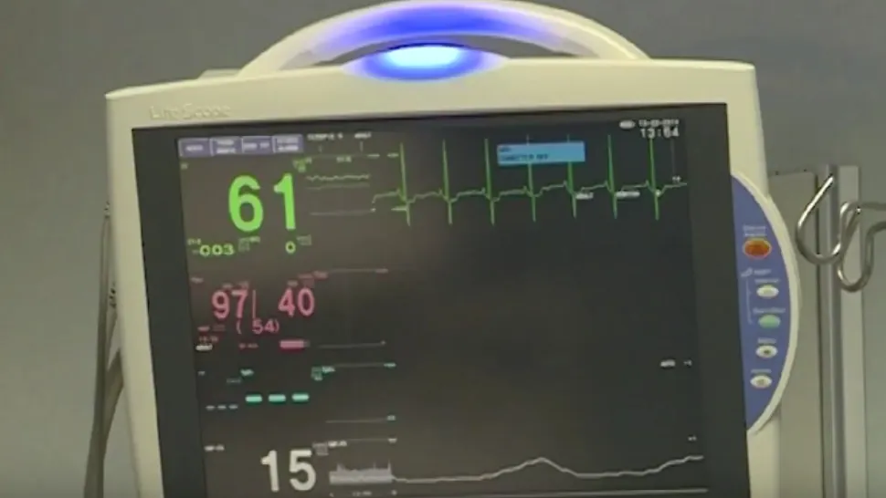 Aparatură spital/ Captură video
