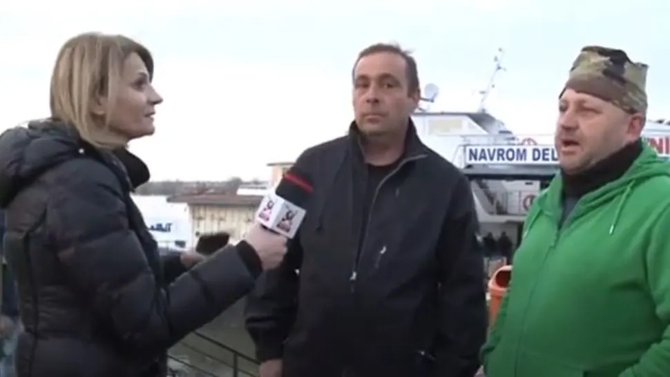 Anca Alexandrescu în Delta Dunării