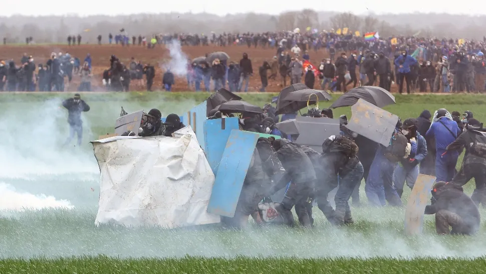 Proteste in Franța (arhivă - Profimedia)